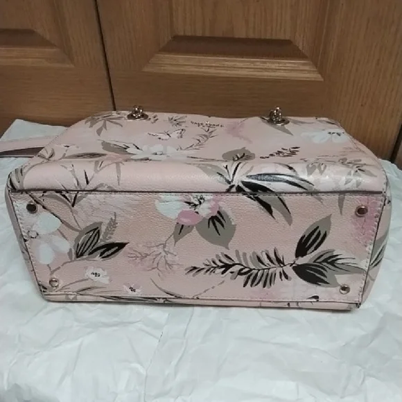 Kate Spade Briar Lane "Meena" Botanical Garden Print Satchel/Crossbody Set - Picture 9 of 11